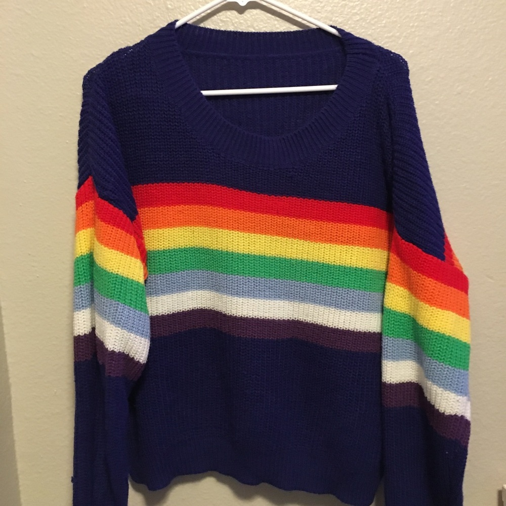 Rainbow sweater